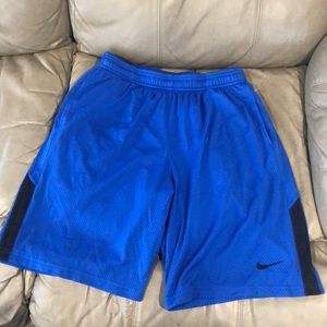 Blue Nike Gym Shorts